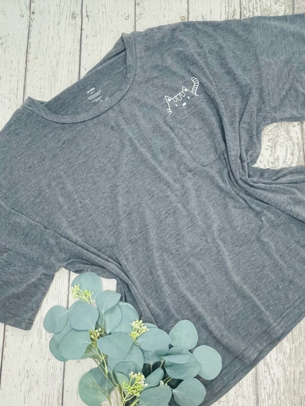 Elizabeth & Clarke The Kimber Cat Pocket Tee